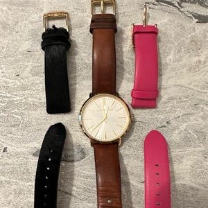 Michael Kors watch and straps